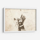 Edward Elric arm - DaVinci Style - Marco Green | Cuadro decorativo de Canvas Lab