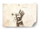 Edward Elric arm - DaVinci Style - Marco Green | Cuadro decorativo de Canvas Lab