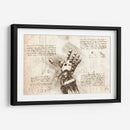 Edward Elric arm (Text) - DaVinci Style - Marco Green | Cuadro decorativo de Canvas Lab