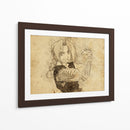 Edward Elric - DaVinci Style - Marco Green | Cuadro decorativo de Canvas Lab
