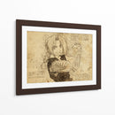 Edward Elric (Text) - DaVinci Style - Marco Green | Cuadro decorativo de Canvas Lab