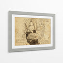 Edward Elric (Text) - DaVinci Style - Marco Green | Cuadro decorativo de Canvas Lab