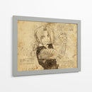 Edward Elric (Text) - DaVinci Style - Marco Green | Cuadro decorativo de Canvas Lab