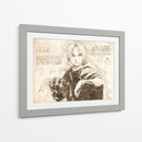 The FullMetal Alchemist (Text) - DaVinci Style - Marco Green | Cuadro decorativo de Canvas Lab