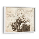 The FullMetal Alchemist (Text) - DaVinci Style - Marco Green | Cuadro decorativo de Canvas Lab