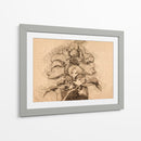 Los Hermanos Elric - DaVinci Style - Marco Green | Cuadro decorativo de Canvas Lab