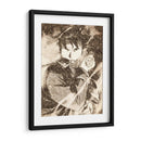 Roy Mustang - DaVinci Style - Marco Green | Cuadro decorativo de Canvas Lab