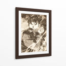 Roy Mustang - DaVinci Style - Marco Green | Cuadro decorativo de Canvas Lab