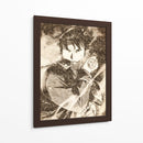 Roy Mustang - DaVinci Style - Marco Green | Cuadro decorativo de Canvas Lab