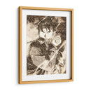 Roy Mustang - DaVinci Style - Marco Green | Cuadro decorativo de Canvas Lab
