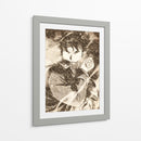Roy Mustang - DaVinci Style - Marco Green | Cuadro decorativo de Canvas Lab