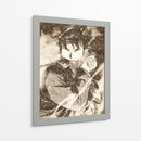 Roy Mustang - DaVinci Style - Marco Green | Cuadro decorativo de Canvas Lab