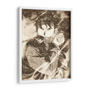 Roy Mustang - DaVinci Style - Marco Green | Cuadro decorativo de Canvas Lab