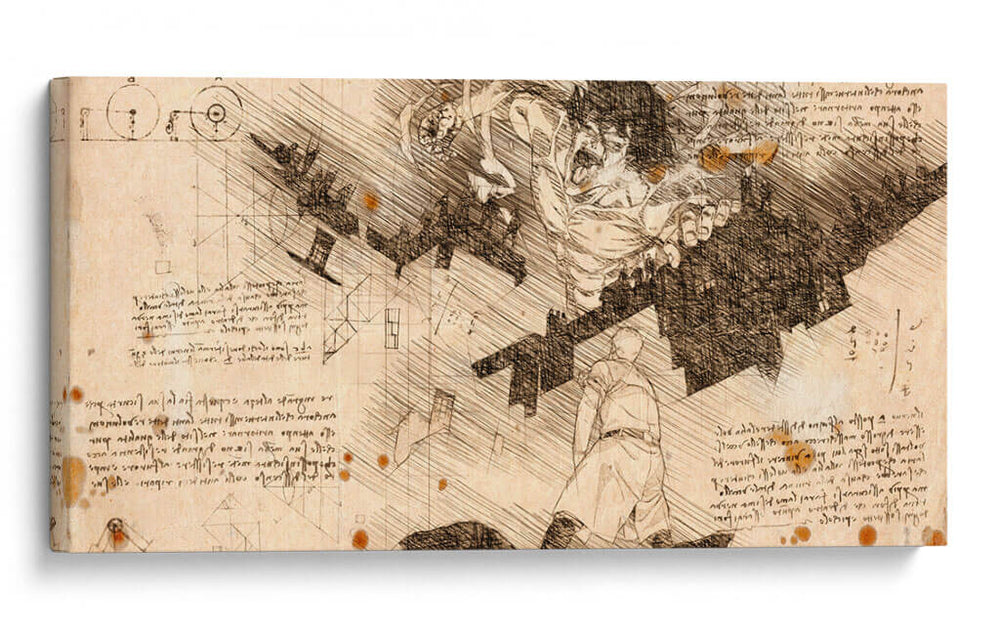 La Venganza - DaVinci Style - Marco Green | Cuadro decorativo de Canvas Lab