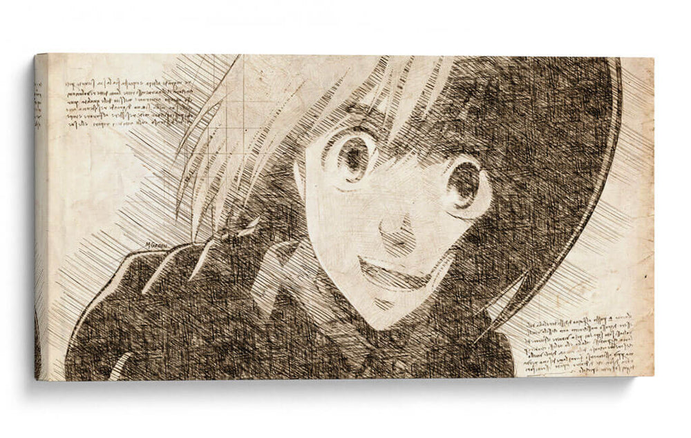 Armin - DaVinci Style - Marco Green | Cuadro decorativo de Canvas Lab