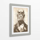 Bertolt / Titán Colosal - DaVinci Style - Marco Green | Cuadro decorativo de Canvas Lab