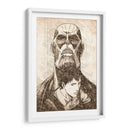 Bertolt / Titán Colosal - DaVinci Style - Marco Green | Cuadro decorativo de Canvas Lab