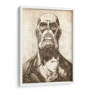 Bertolt / Titán Colosal - DaVinci Style - Marco Green | Cuadro decorativo de Canvas Lab