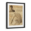 Descripción Titán Colosal - DaVinci Style - Marco Green | Cuadro decorativo de Canvas Lab