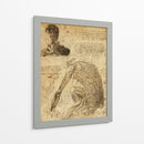 Descripción Titán Colosal - DaVinci Style - Marco Green | Cuadro decorativo de Canvas Lab