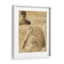 Descripción Titán Colosal - DaVinci Style - Marco Green | Cuadro decorativo de Canvas Lab