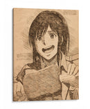 Chica papa - DaVinci Style - Marco Green | Cuadro decorativo de Canvas Lab