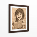 Chica papa - DaVinci Style - Marco Green | Cuadro decorativo de Canvas Lab