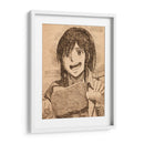 Chica papa - DaVinci Style - Marco Green | Cuadro decorativo de Canvas Lab