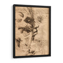 Eren vs Titán Colosal - Marco Green | Cuadro decorativo de Canvas Lab