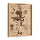 Eren vs Titán Colosal - Marco Green | Cuadro decorativo de Canvas Lab