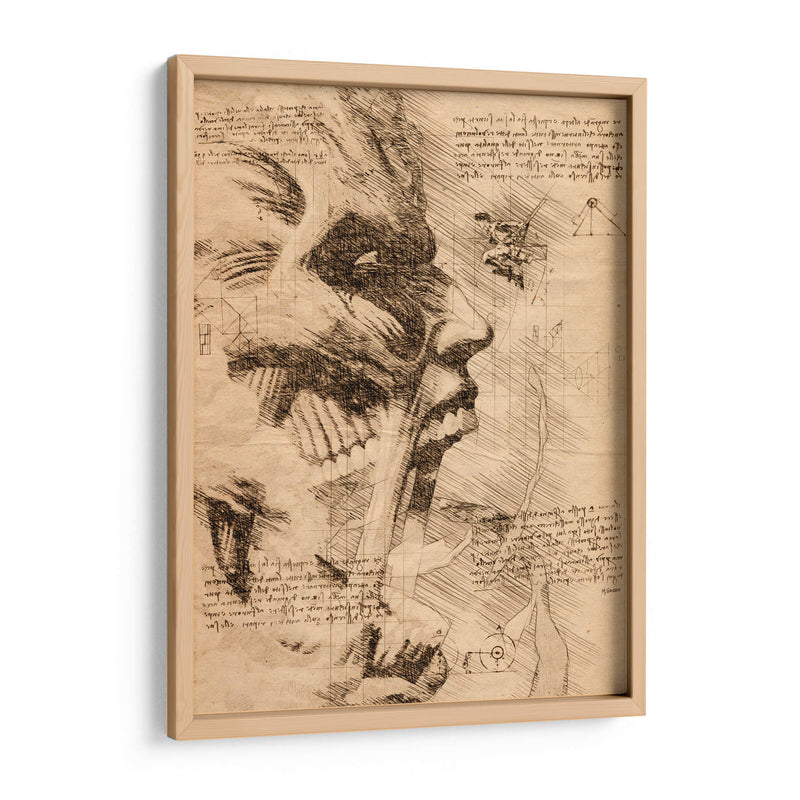 Eren vs Titán Colosal - Marco Green | Cuadro decorativo de Canvas Lab