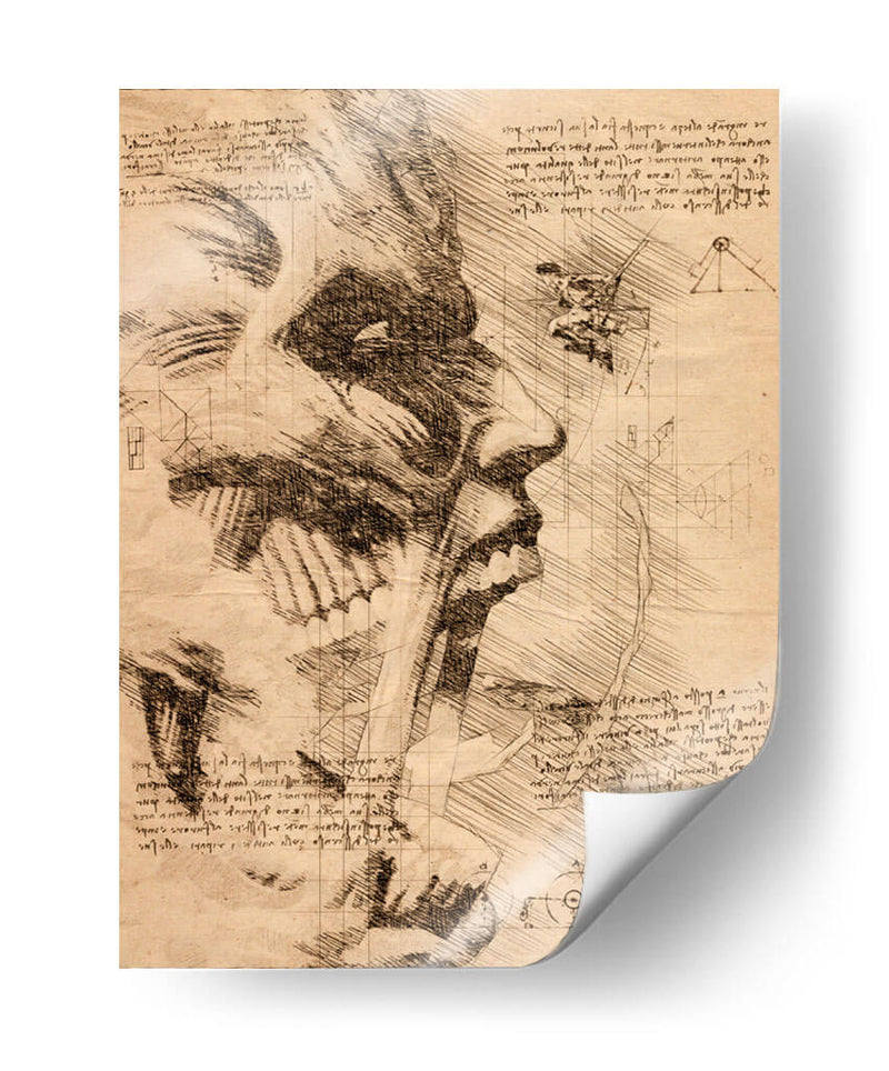 Eren vs Titán Colosal - Marco Green | Cuadro decorativo de Canvas Lab