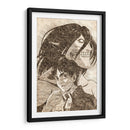 Eren / Titán de Ataque - Marco Green | Cuadro decorativo de Canvas Lab