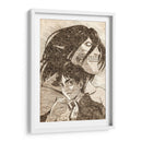 Eren / Titán de Ataque - Marco Green | Cuadro decorativo de Canvas Lab