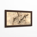 Titán de Ataque Descripción - DaVinci Style - Marco Green | Cuadro decorativo de Canvas Lab