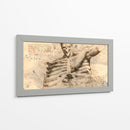 Titán de Ataque Descripción - DaVinci Style - Marco Green | Cuadro decorativo de Canvas Lab