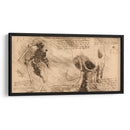 El punto debil - DaVinci Style - Marco Green | Cuadro decorativo de Canvas Lab