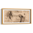 El punto debil - DaVinci Style - Marco Green | Cuadro decorativo de Canvas Lab