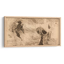 El punto debil - DaVinci Style - Marco Green | Cuadro decorativo de Canvas Lab