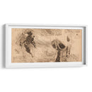 El punto debil - DaVinci Style - Marco Green | Cuadro decorativo de Canvas Lab