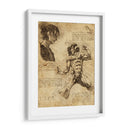 Descripción Titán de Ataque - DaVinci Style - Marco Green | Cuadro decorativo de Canvas Lab