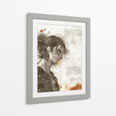 Eren Yeager - DaVinci Style - Marco Green | Cuadro decorativo de Canvas Lab