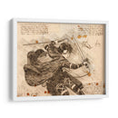 Levi descripción - DaVinci Style - Marco Green | Cuadro decorativo de Canvas Lab