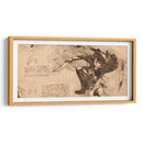 Levi Ackerman - DaVinci Style - Marco Green | Cuadro decorativo de Canvas Lab