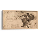 Levi Ackerman - DaVinci Style - Marco Green | Cuadro decorativo de Canvas Lab