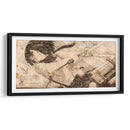 Mikasa Ackerman - DaVinci Style - Marco Green | Cuadro decorativo de Canvas Lab