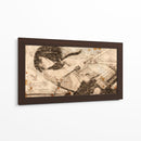 Mikasa Ackerman - DaVinci Style - Marco Green | Cuadro decorativo de Canvas Lab