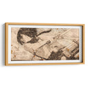 Mikasa Ackerman - DaVinci Style - Marco Green | Cuadro decorativo de Canvas Lab