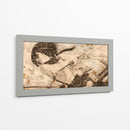 Mikasa Ackerman - DaVinci Style - Marco Green | Cuadro decorativo de Canvas Lab