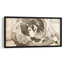 Mikasa Ackerman Tatakae - DaVinci Style - Marco Green | Cuadro decorativo de Canvas Lab
